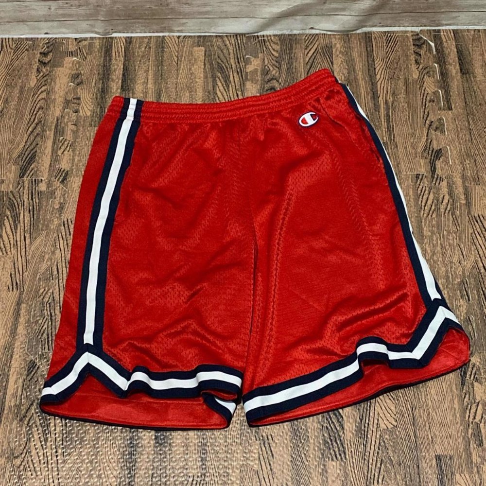 VINTAGE Red Champion Shorts